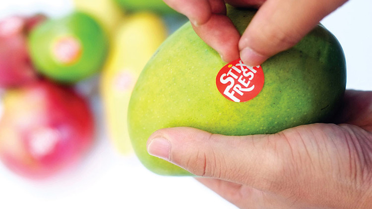 Tiny stickers combat massive food waste issues