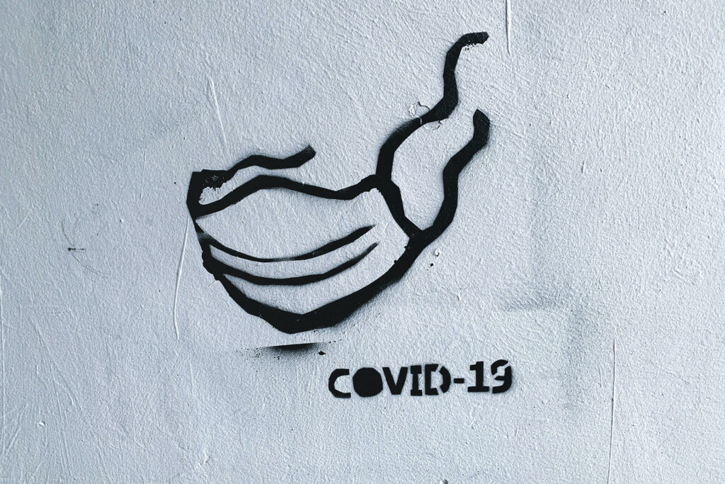 COVID-19 graffiti