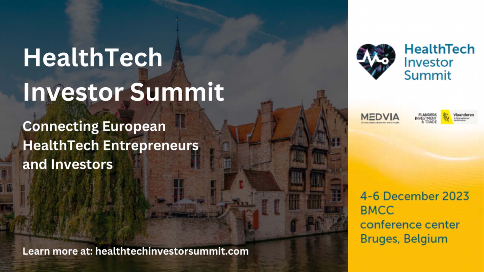 Bruges HealthTech Investor Summit